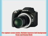 Olympus SP-590UZ 12MP Digital Camera with 26X Wide Angle Optical Dual Image Stabilized Zoom