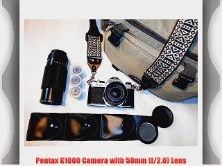 Pentax K1000 Camera with 50mm (f/2.0) Lens