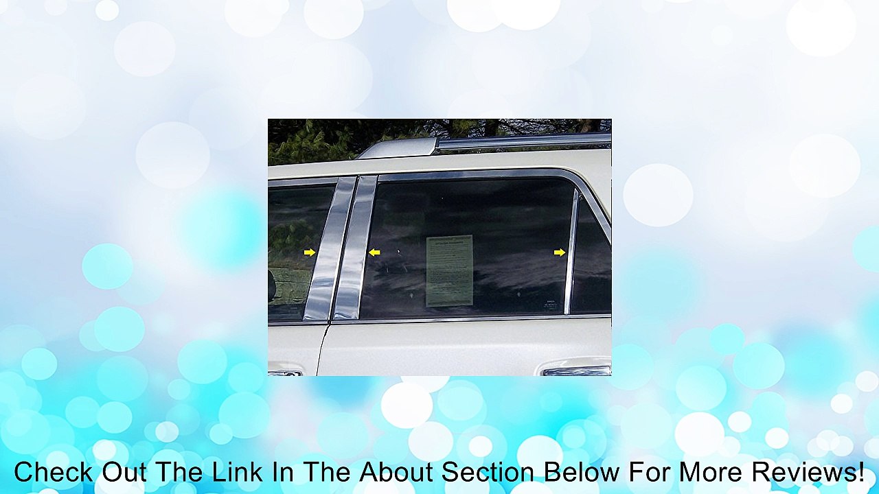 QAA PP10178 PILLAR POST TRIM (6 pieces: Pillar Post Trim Kit) 2010-2014 TOYOTA 4RUNNER (4-door) Review