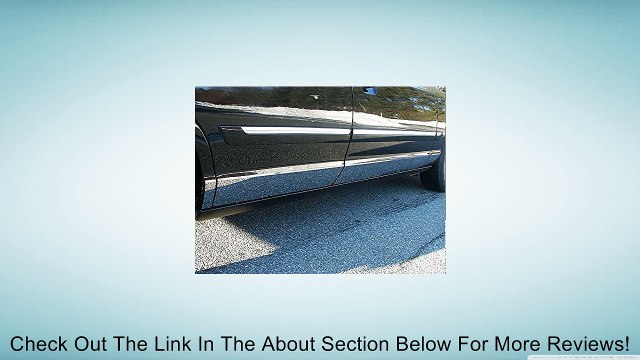 QAA TH38480 *Automotive Accessory Trim* [1992-2009 FORD CROWN VICTORIA (4-door)] [1992-2010 MERCURY GRAND MARQUIS LS/GS (4-door)] Rocker Panel Trim: *Lower Kit - 8 pieces: Body Molding or Rocker Panel Accent Trim kit: 4+(11/16) - 5. 375 tapered width, *