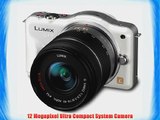 Panasonic Lumix DMC-GF3KW 12 MP Micro 4/3 Compact System Camera with 3-Inch Touch-Screen LCD