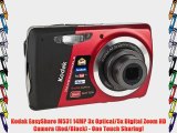 Kodak EasyShare M531 14MP 3x Optical/5x Digital Zoom HD Camera (Red/Black) - One Touch Sharing!