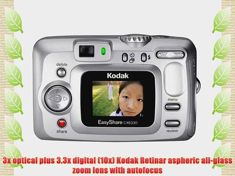 Kodak EasyShare CX6330 3.1 MP Digital Camera with 3x Optical Zoom