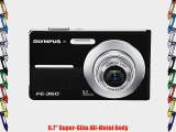 Olympus FE360 8MP Digital Camera with 3x Optical Dual Zoom (Black)
