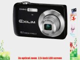 Casio EX-Z33BK 10.1MP Digital Camera with 3x Optical Zoom and 2.5 inch LCD (Black)