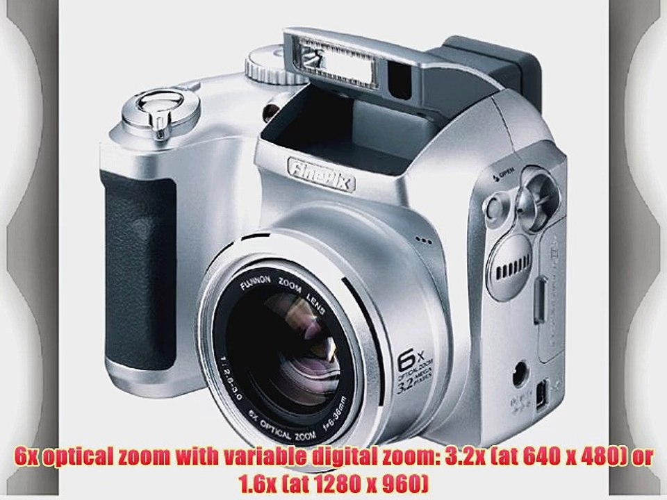 Fujifilm FinePix 3800 3MP Digital Camera w/ 6x Optical Zoom