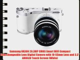 Samsung NX300 20.3MP CMOS Smart WiFi Compact Interchangeable Lens Digital Camera with 18-55mm