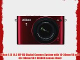 Nikon 1 J3 14.2 MP HD Digital Camera System with 10-30mm VR and 30-110mm VR 1 NIKKOR Lenses