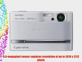 Sony Cybershot DSC-T9 6MP Digital Camera with 3x Optical Image Stabilization Zoom