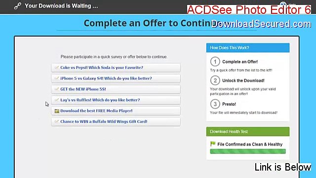 ACDSee Photo Editor 6 Crack (Instant Download 2015)