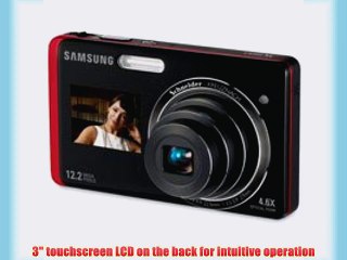 Samsung 12MP Dig Camera 4.6X Opt 3 In LCD Red