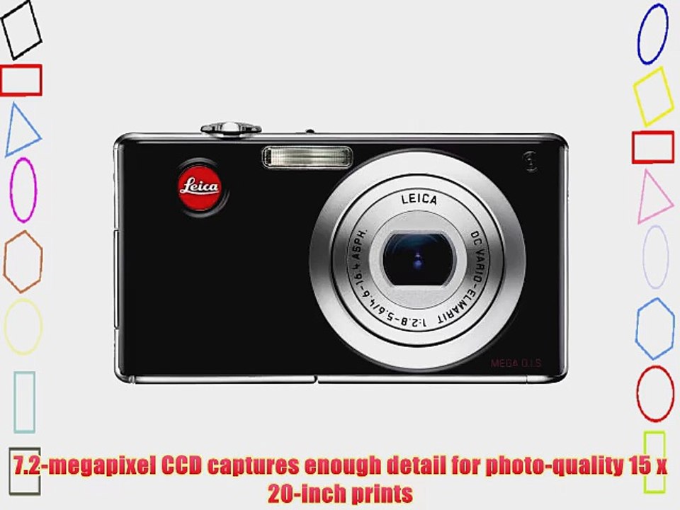 Leica C-LUX 2 7.2MP Digital Camera with 3.6x Optical Image Stabilized Zoom (Black)