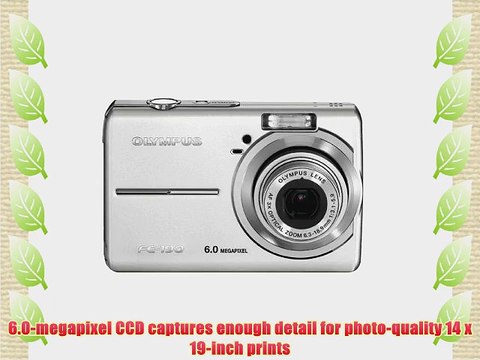 Olympus FE-190 6MP Digital Camera with Digital Image Stabilized 3x Optical Zoom