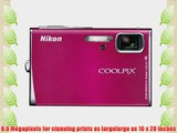 Nikon Coolpix S51 8.1MP Digital Camera with 3x Optical Vibration Reduction Zoom (Magenta)