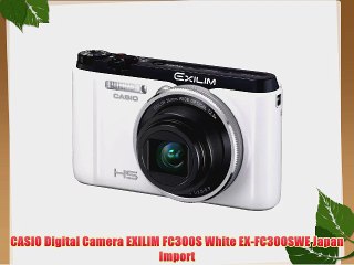 CASIO Digital Camera EXILIM FC300S White EX-FC300SWE Japan Import