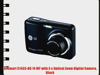 GE Smart C1433-BK 14 MP with 3 x Optical Zoom Digital Camera Black