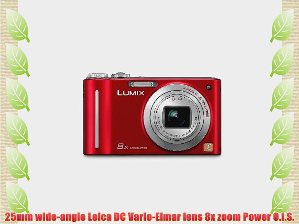 Panasonic Lumix DMC-ZR1 12.1MP Digital Camera with 8x POWER Optical Image Stabilized Zoom and