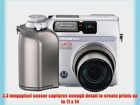 Olympus Camedia C-3020 3MP Digital Camera w/ 3x Optical Zoom
