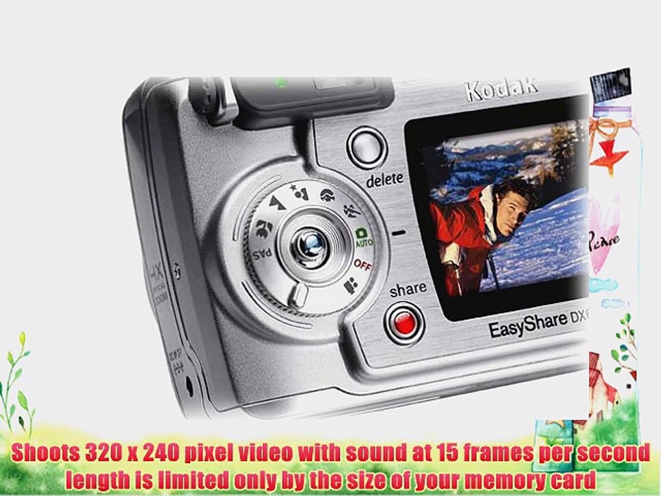 Kodak EasyShare DX6440 4MP Digital Camera w/ 4x Optical Zoom and Dock
