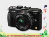 Panasonic Lumix DMC-GX1X 16 MP Micro 4/3 Compact System Camera 3-Inch LCD Touch Screen and