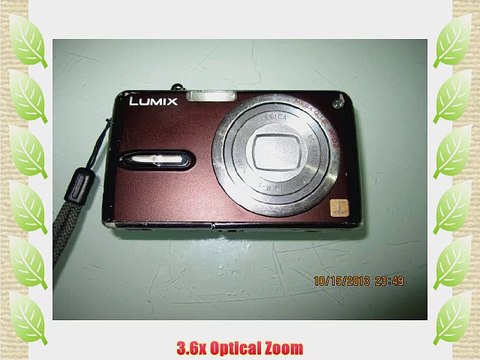 Panasonic LUMIX DMC-FX07 3.6 Optical Zoom Digital Camera-Chocolate Brown
