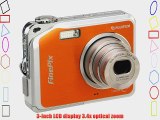 Fujifilm Finepix V10 5.1MP Digital Camera with 3.4x Optical Zoom (Orange)