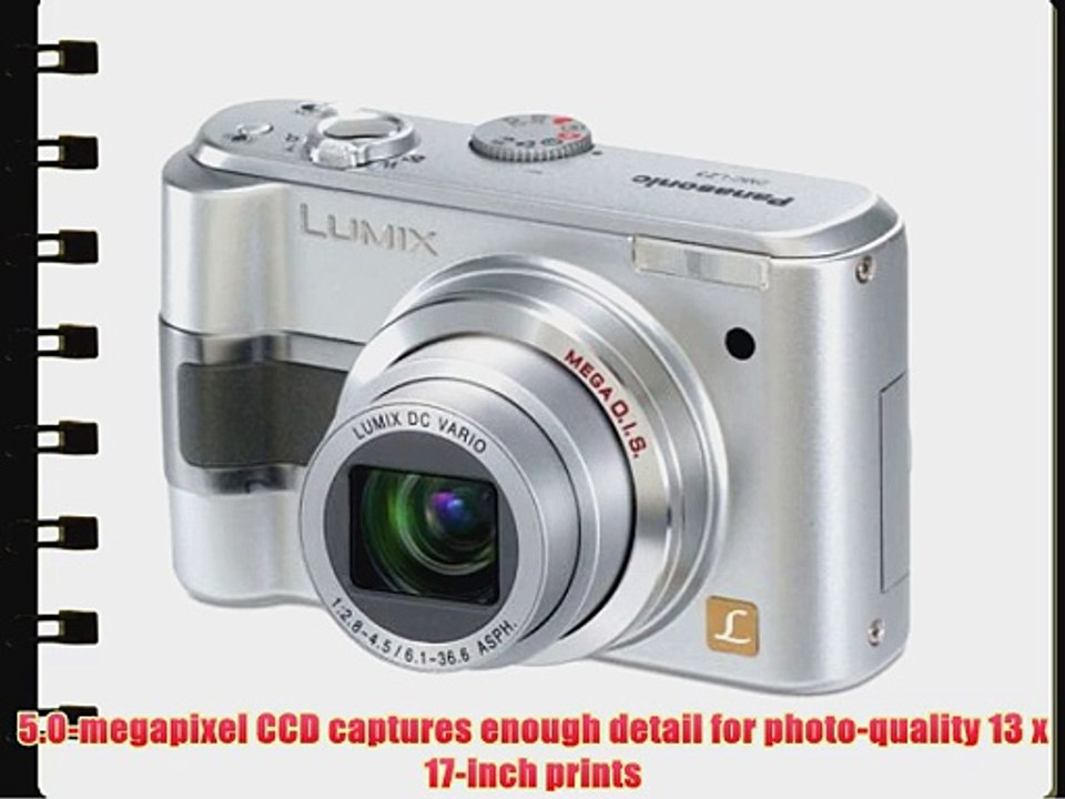 Panasonic Lumix DMC-LZ3S 5MP Digital Camera with 6x Image Stabilized Zoom