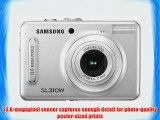 Samsung SL-310W 13.6MP Digital Camera with 3.6x Wide Angle Optical Image Stabilized Zoom (Silver)