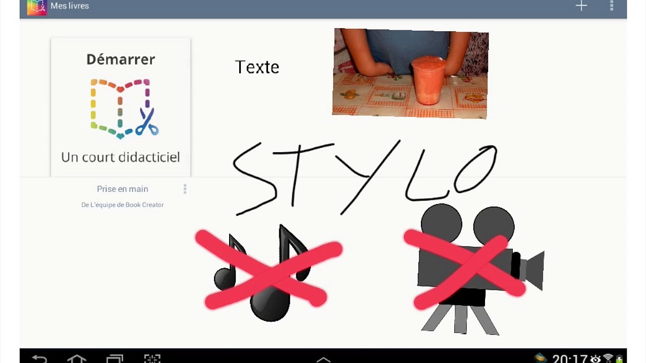 Produire un livre numérique avec Book Creator
