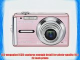 Olympus FE-340 8MP Digital Camera with 5x Optical Zoom (Pink)