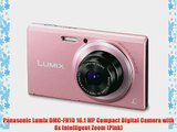 Panasonic Lumix DMC-FH10 16.1 MP Compact Digital Camera with 8x Intelligent Zoom (Pink)