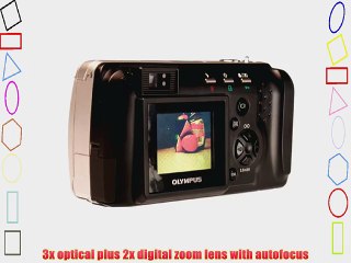 Olympus D-460 1.3MP Digital Camera w/ 3x Optical Zoom