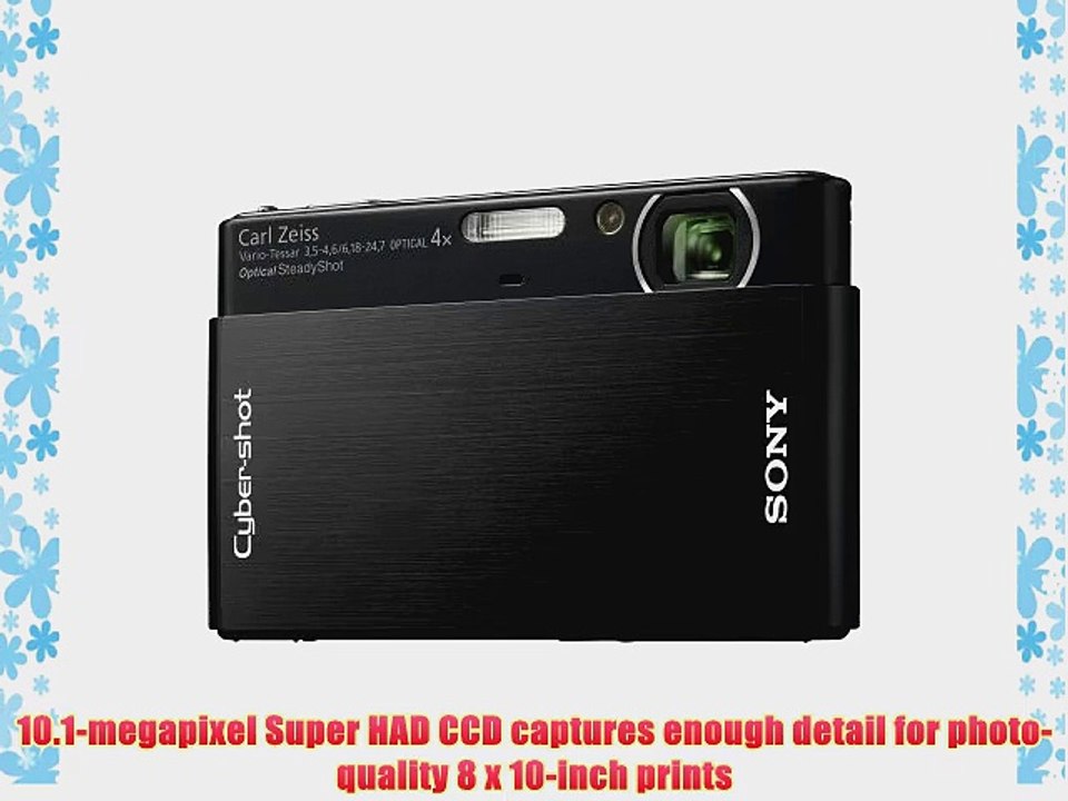 Sony Cybershot DSC-T77 Full HD 1080i 10.1 MP Digital Camera with 4x Optical Zoom with Super