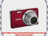 Kodak Easyshare M381 12.4MP Digital Camera with 5x Optical Zoom and 3-inch LCD (Red)