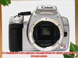 Canon Digital Rebel XTi 10.1MP Digital SLR Camera (Silver Body Only) (OLD MODEL)
