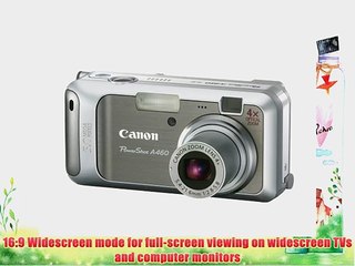 Canon PowerShot A460 5.0MP Digital Camera with 4x Optical Zoom (Silver)