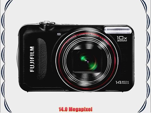 Fujifilm FinePix T300 14 MP Digital Camera with Fujinon 10x Wide Angle Optical Zoom Lens (Black)
