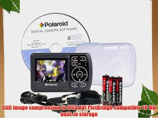 Polaroid A550 5.0MP 4x Digital Zoom Camera (Black)