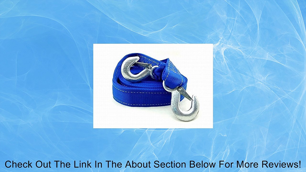 Generic 4.5m 5Ton Blue Emergency Heavy Duty TOW Strap CAR Towing Rope Trailer Rope Truck Pulling Tool Review