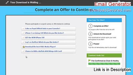 Email Generator Download (Risk Free Download 2015)