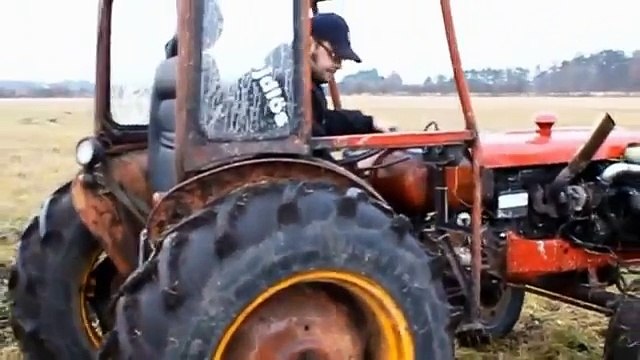 Tractor with a volvo turbocharged motor!