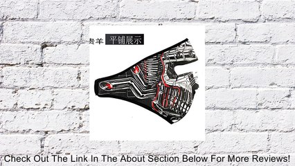 Skull Assassin Reversible Warm Black Neoprene Half Face Mask Headwear Motorcycle Cycling ATV Biker Bike Review