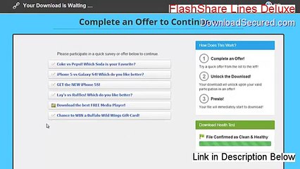 FlashShare Lines Deluxe Cracked - Legit Download 2015