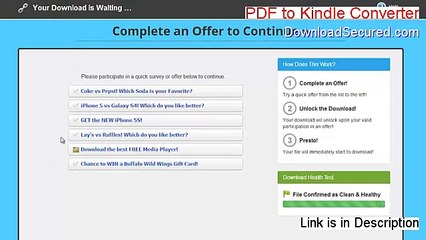 PDF to Kindle Converter Full Download [Download Now]