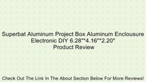 Superbat Aluminum Project Box Aluminum Enclousure Electronic DIY 6.28
