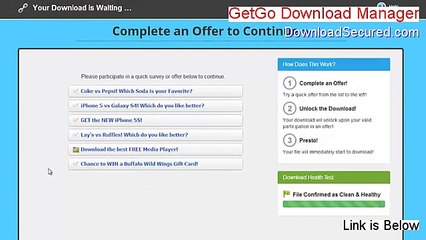 GetGo Download Manager Key Gen (Legit Download)