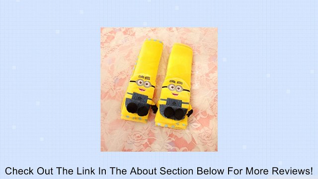 Finex Despicable Me 2 Minion Car Seat Belt Sets Cover (Set of 2) Review