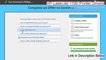 HP LaserJet 1100 Printer Drivers Full [Legit Download]