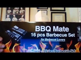 BBQ Mate Barbecue Grill Set