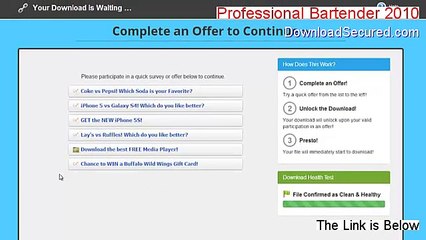 Professional Bartender 2010 Keygen - Download Here [2015]